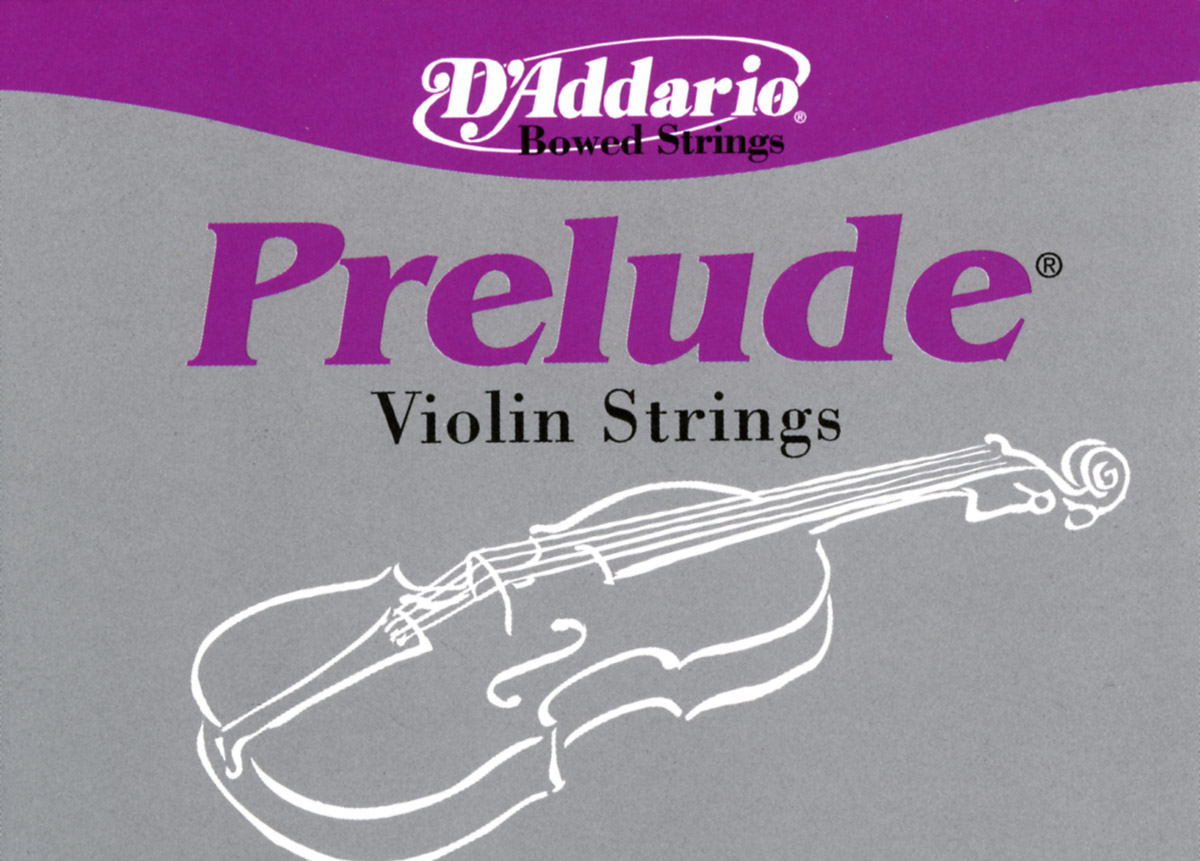ENCORDADOS PARA INSTRUMENTOS DE ARCO (Prelude) Violin D 4/4 Med. - Acero/Carbono -