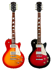 GUITARRA ELECTRICA TIPO LES PAUL  2 MIC HUMB. Color REDBURST STAGG